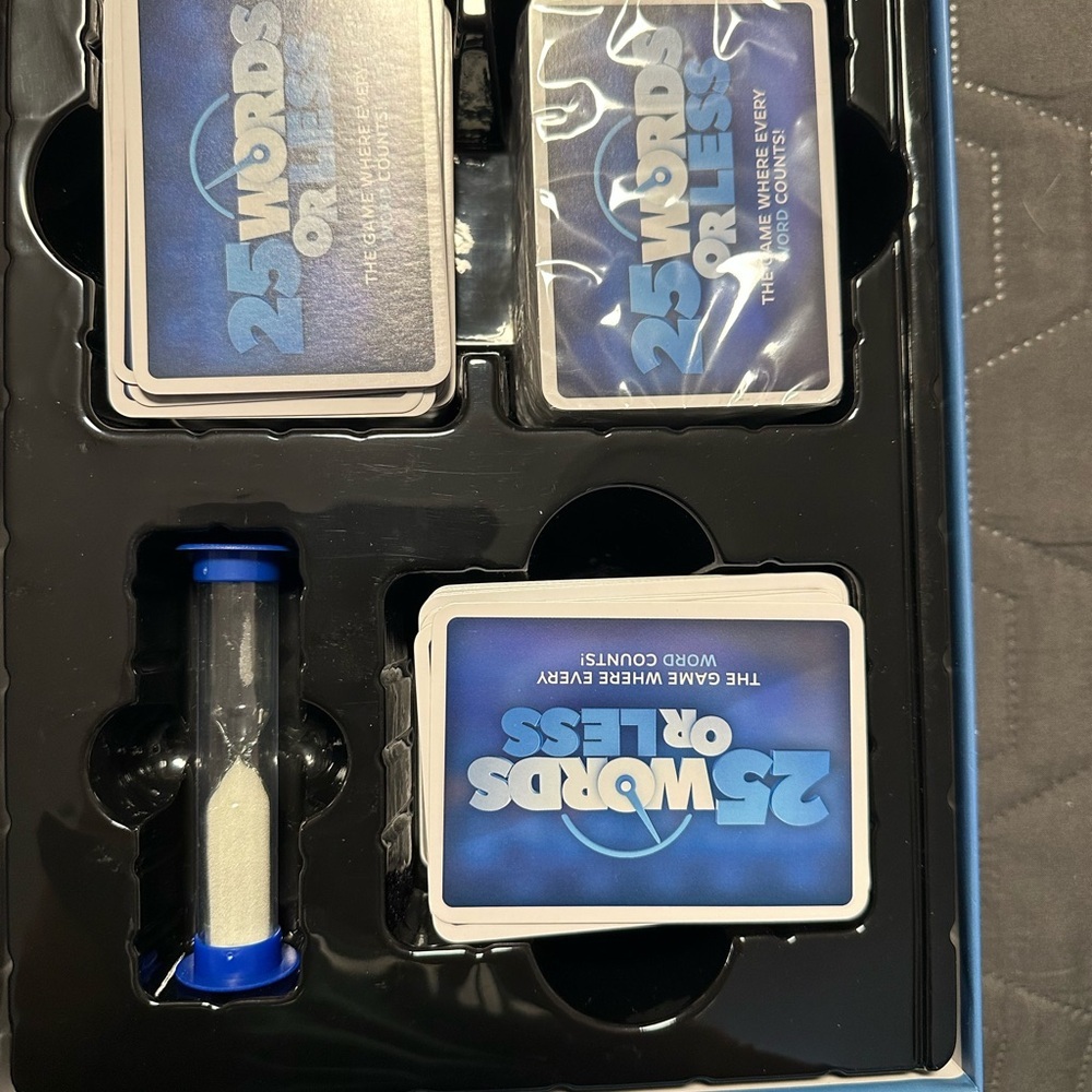 25 Words or Less Board Game by - Blue - Picture 3 of 4
